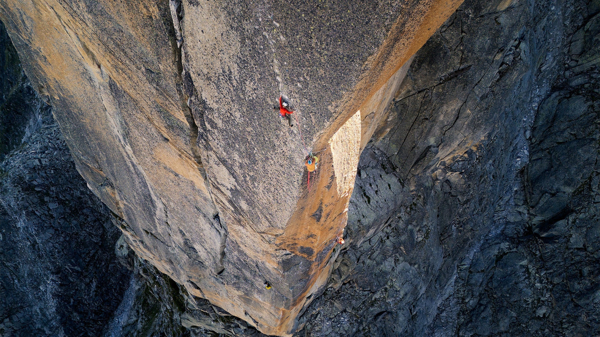 Climber Solveig Korherr on Histoire Sans Fin