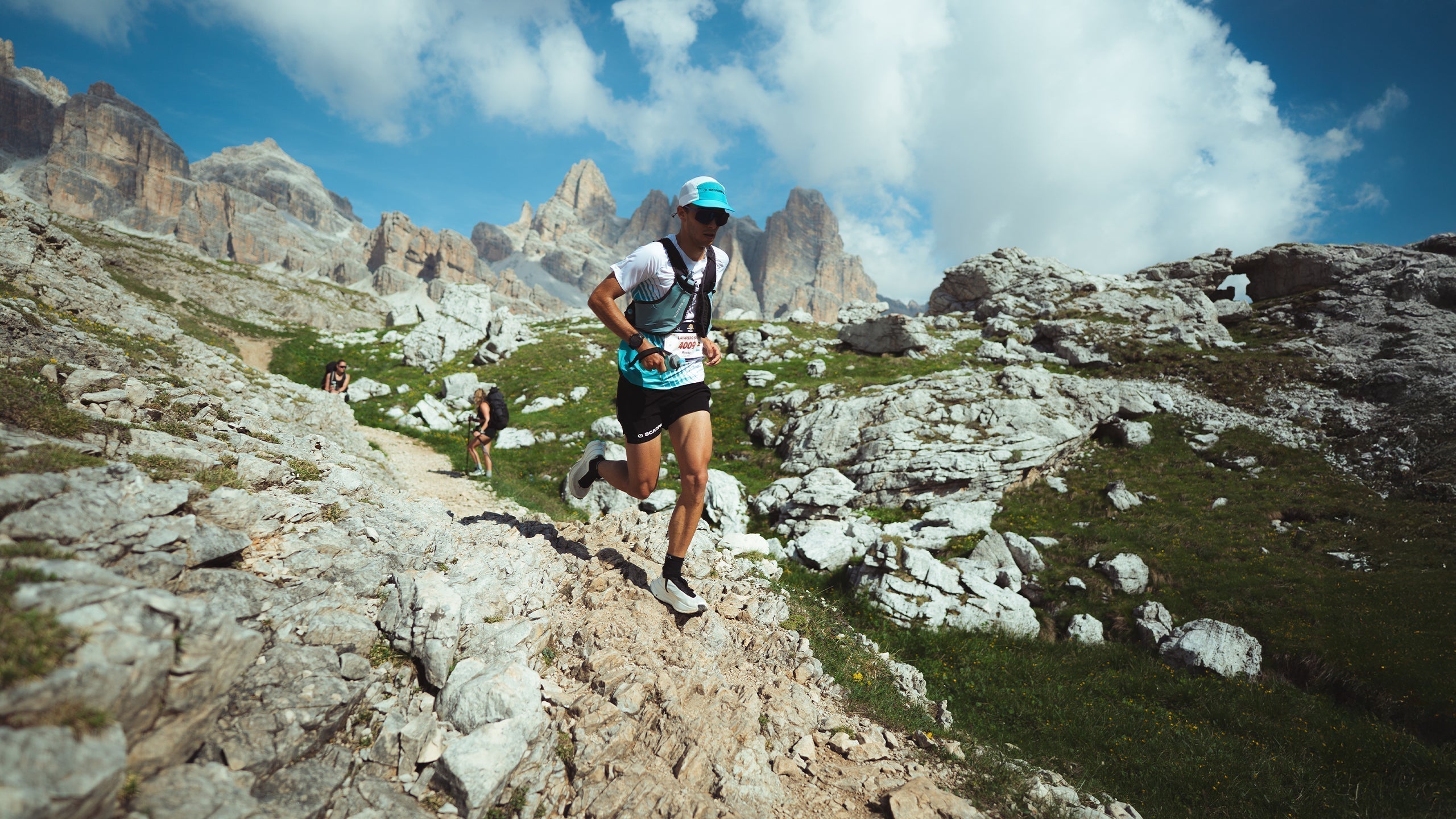 SCARPA Athlete Marcos Villamuera at Lavaredo Ultra Trail 2026