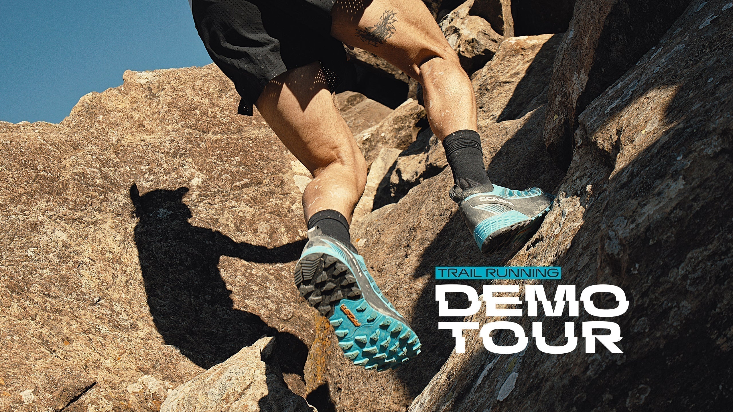 Join the Trail Running Demo Tour and test the latest SCARPA trail running shoes