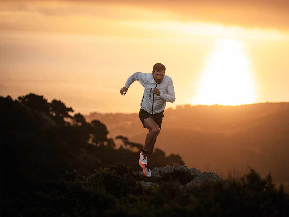 Andre Rodrigues runs with Spin Ultra 2 shoes