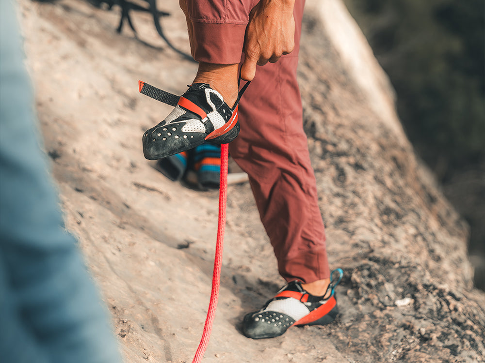 Details of SCARPA Furia Air the lightest climbing shoe