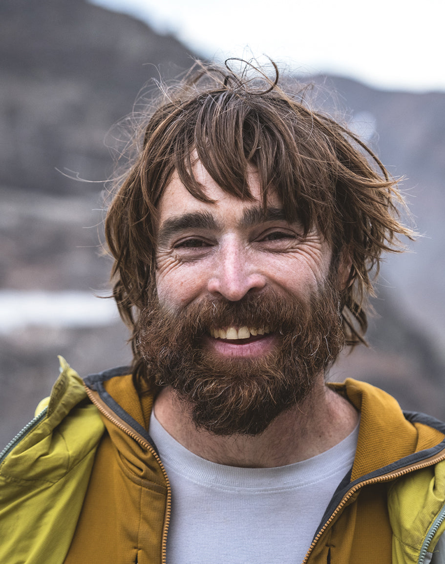 Sean Villanueva portrait climbing athlet