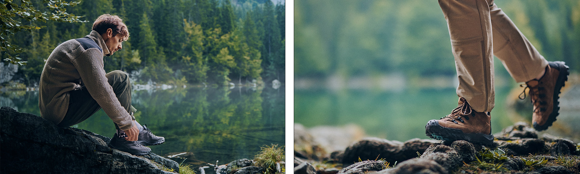 Close up of SCARPA's ROVE Rock S urban outdoor shoes