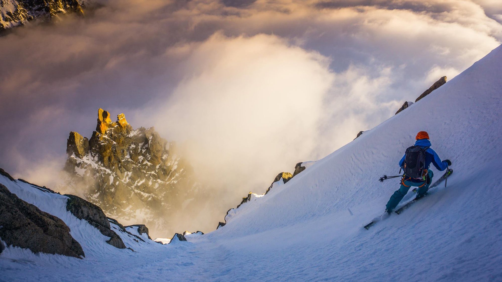 Vivian Bruchez on Mont Blanc
