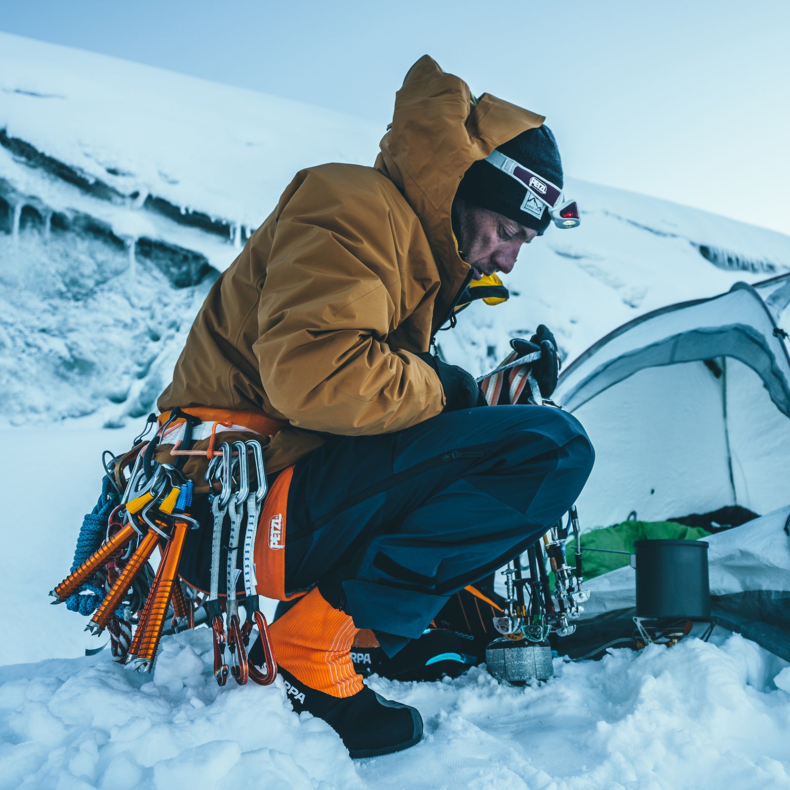 Mathieu Maynadier wear the liners of Phantom 6000 HD