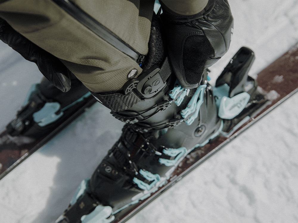 Focus on SCARPA 4-Quattro SL ski boots