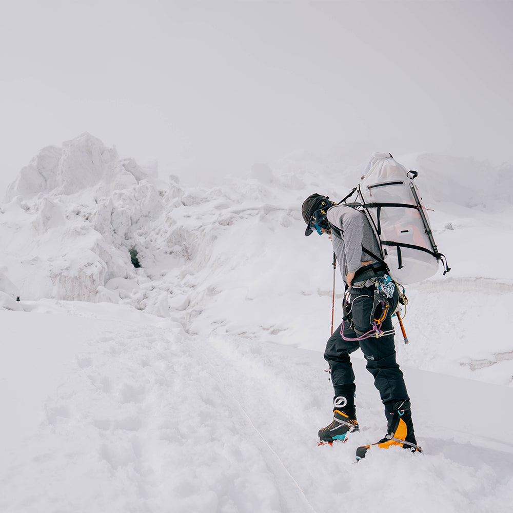 Benjamin Lieber on an expedition with Phantom 6000 HD