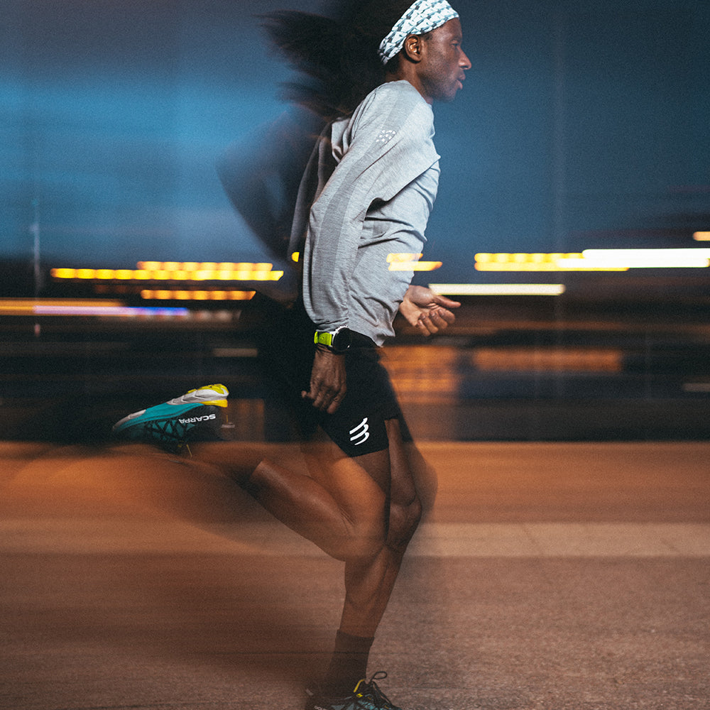 Helio Fumo running with SCARPA Golden Gate 2