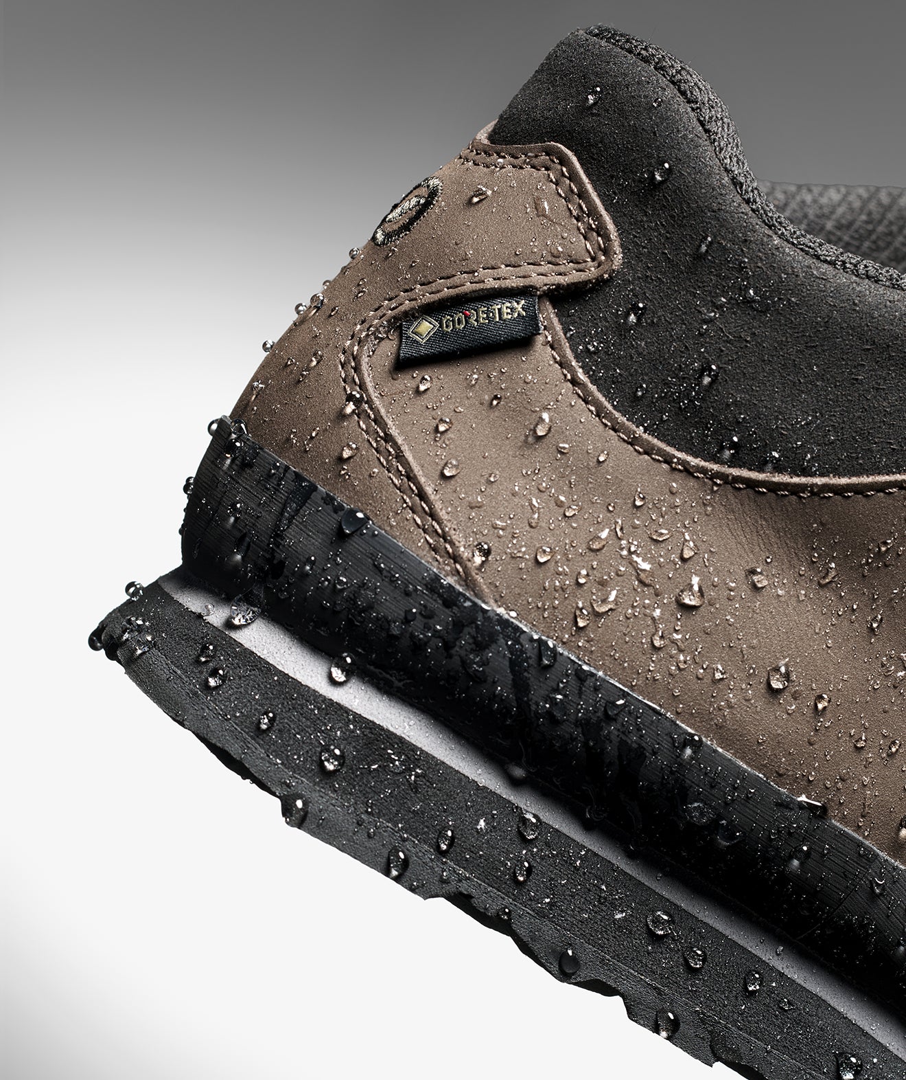 SCARPA Aspen shoe, close up of the Gore-Tex membrane that keeps the foot dry