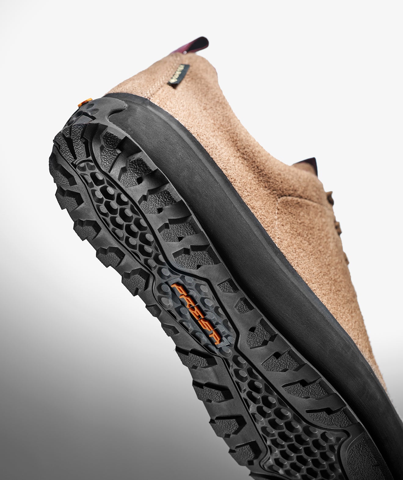 Close-up of SCARPA's Mojito WRAP GTX PRESA sole.