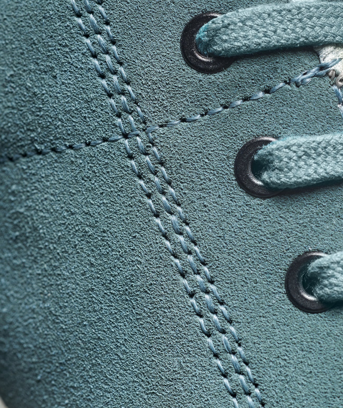 Close-up of the sustainable upper on SCARPA's Mojito Planet Suede.