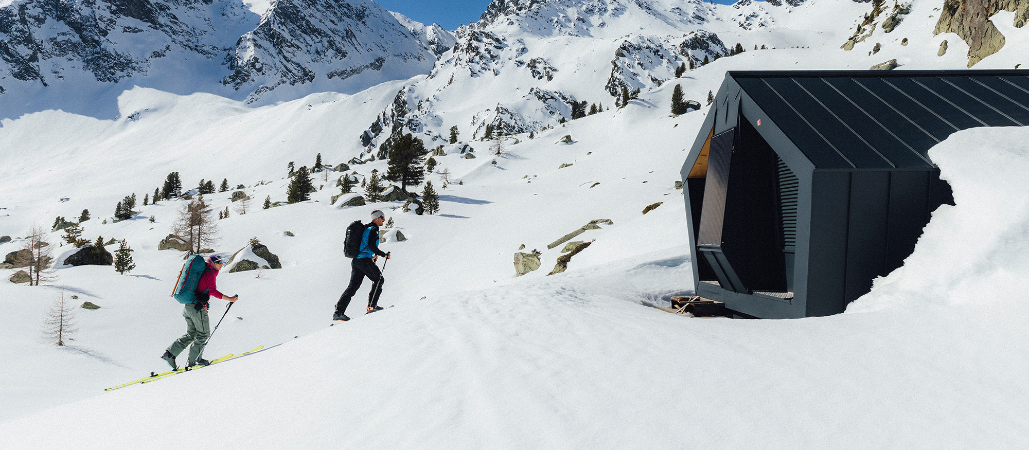 Alpine touring uphill with F1 GT