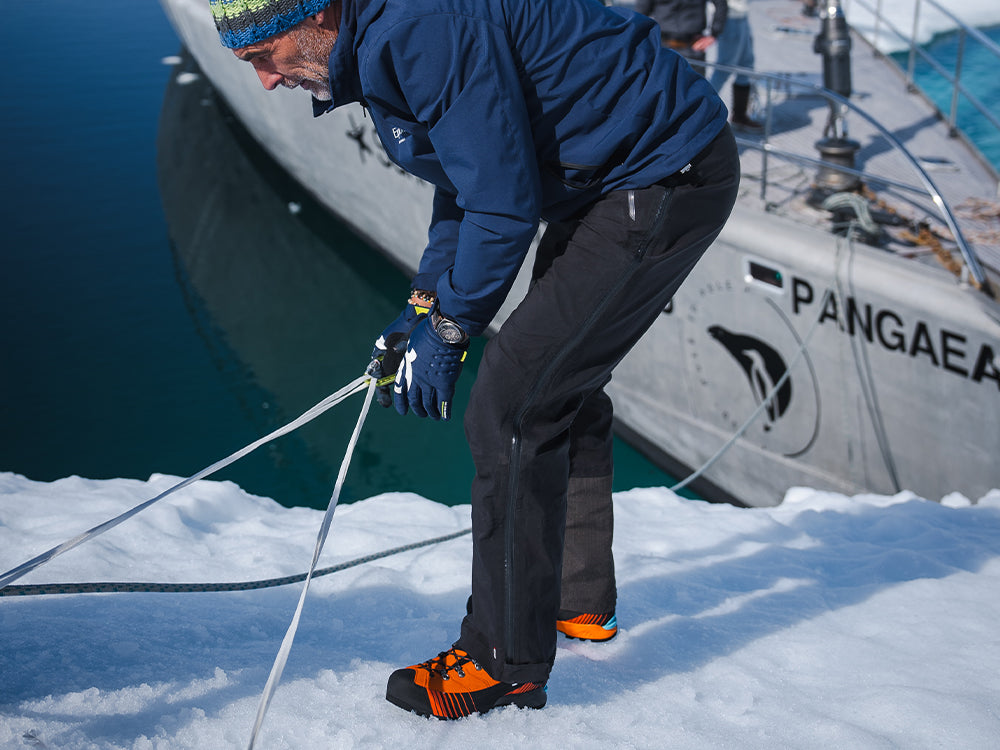 Mike Horn in Greenland with Ribelle HD