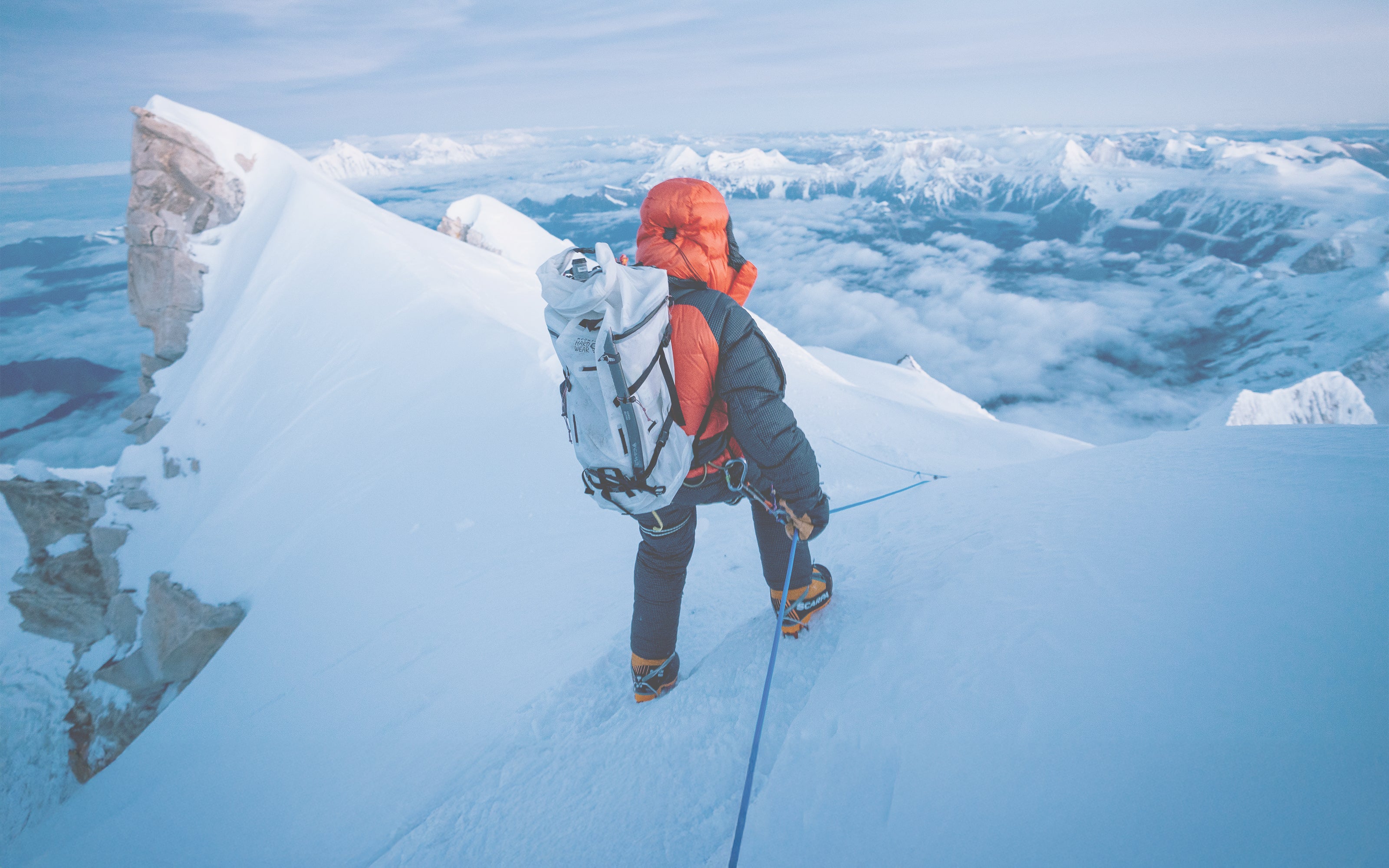 Mountaineering, boots for performance and safety at high altitude