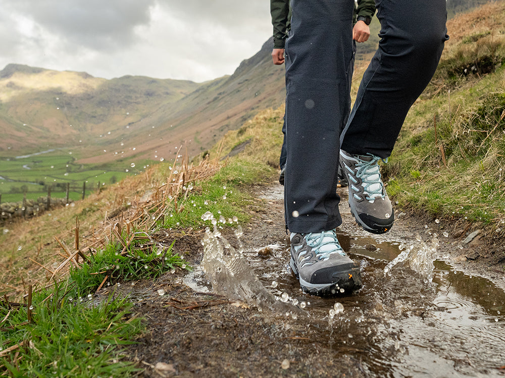 hiking with Moraine GTX boot