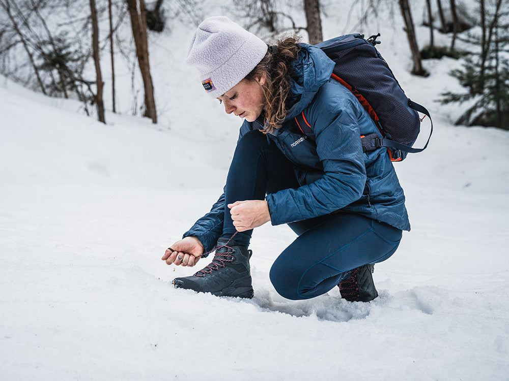 Snow hiking with Moraine Polar GTX