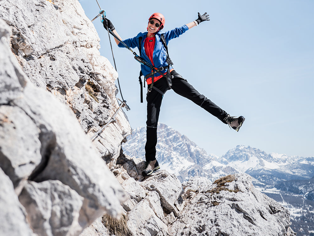 Via ferrata with Zodiac Trk GTX