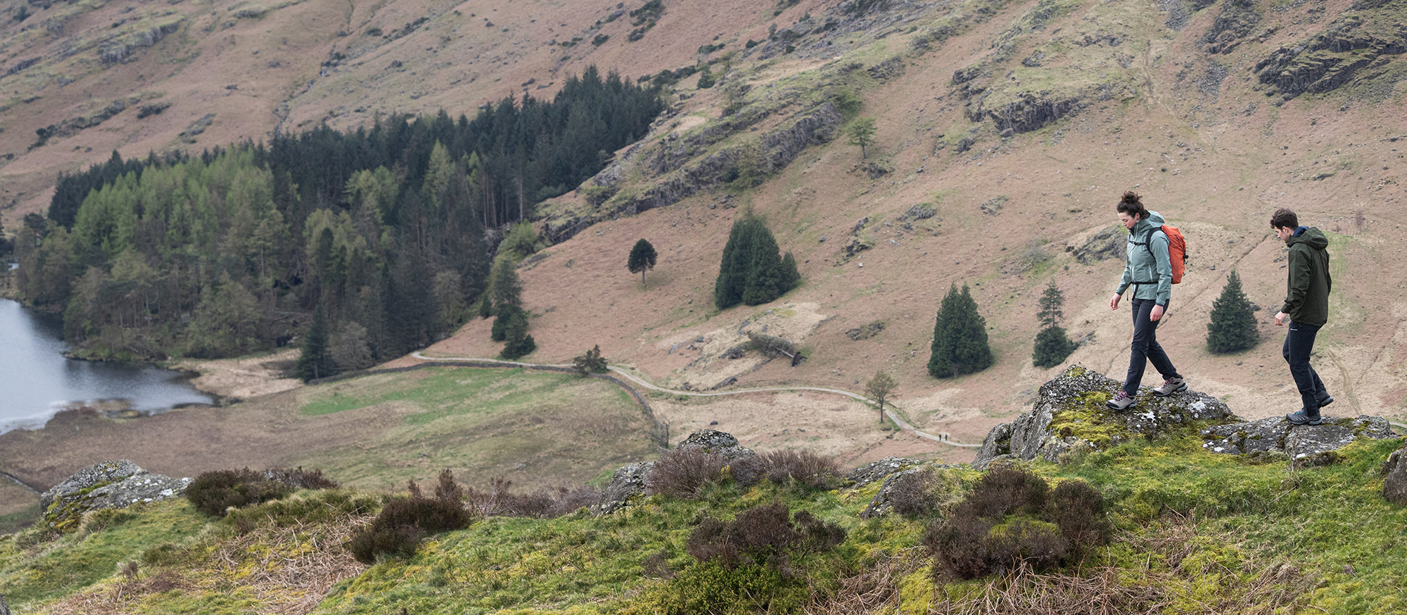 hiking with Moraine boot