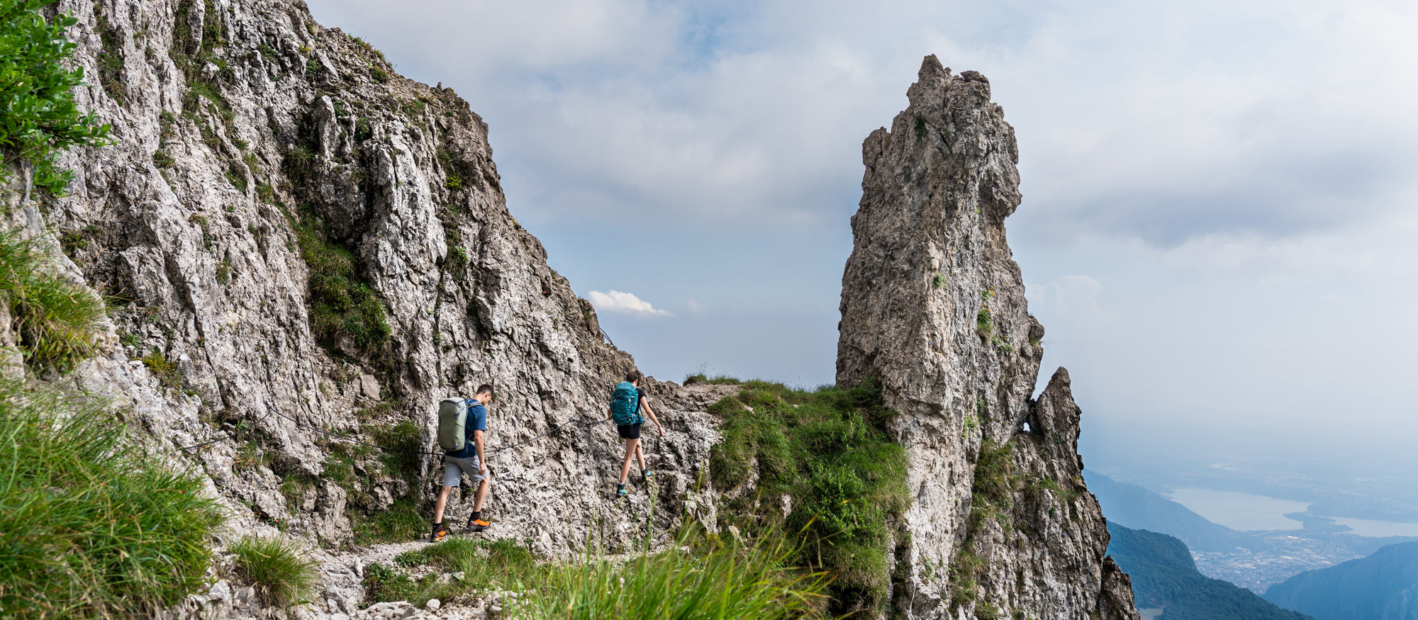 Via ferrata with Ribelle Trk GTX