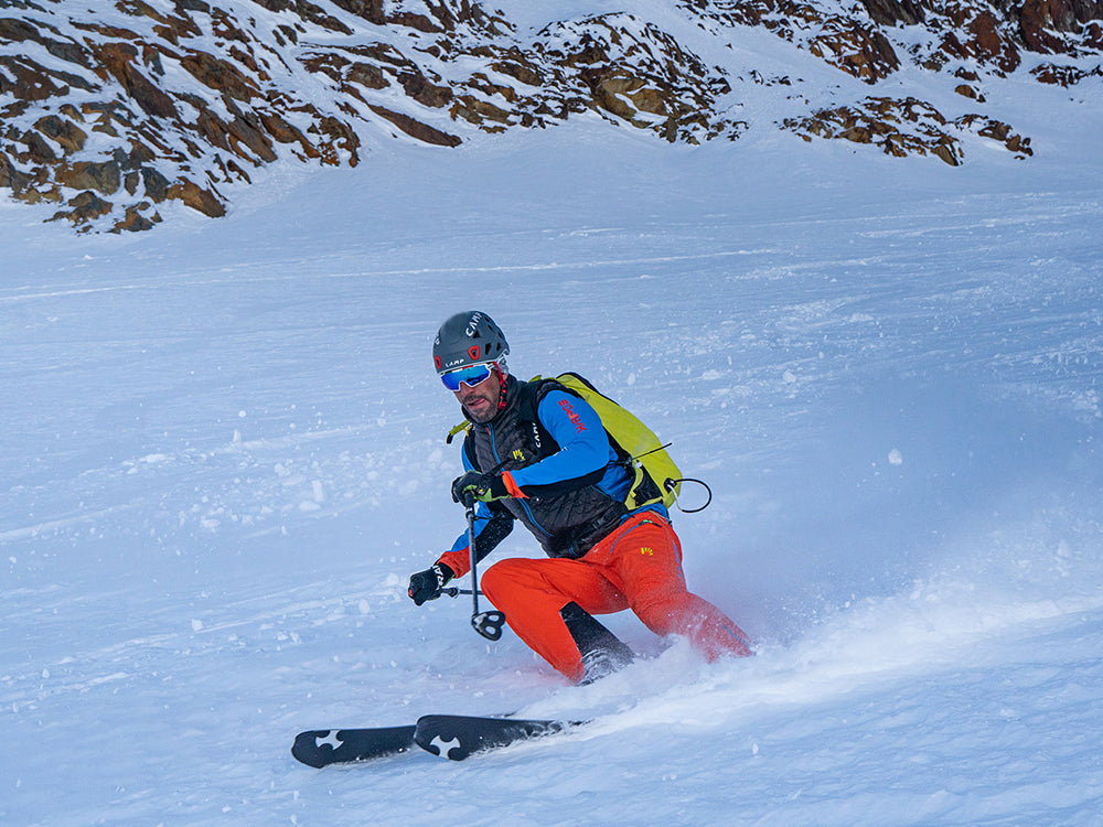 Downhill Robert Antonioli with F1 XT