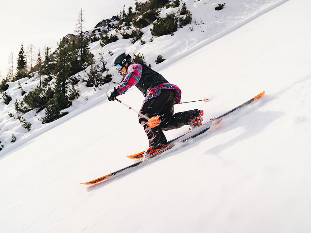 Telemark downhill with TX PRO
