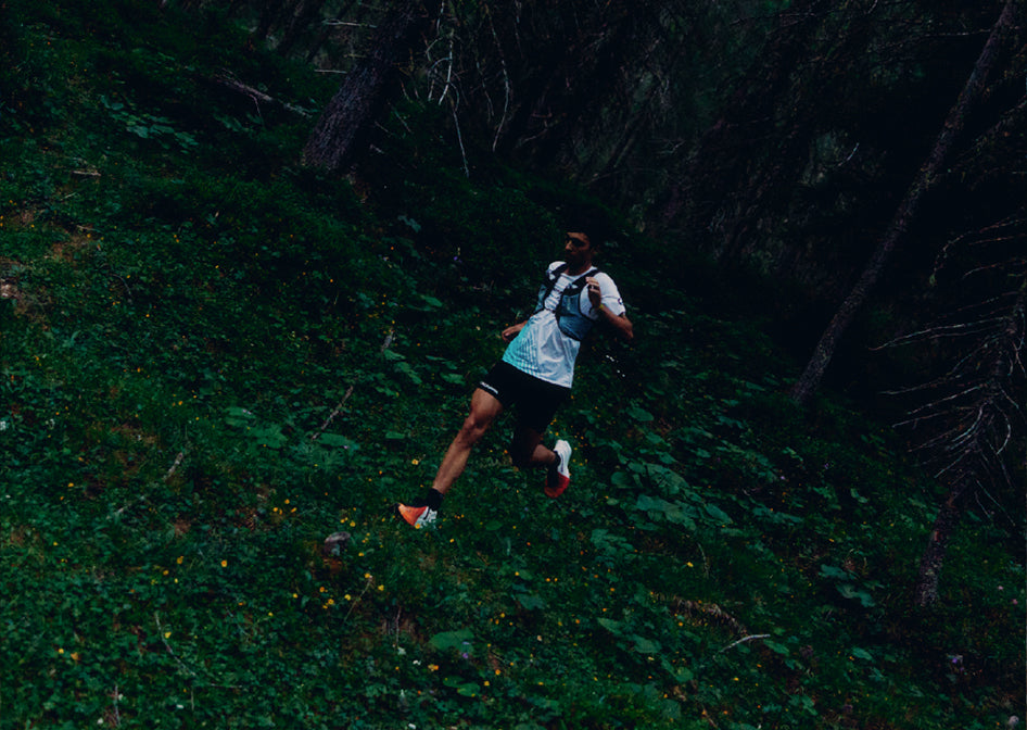 SCARPA Athlete Marcos Villamuera wearing Alien Ultra trail running shoes.
