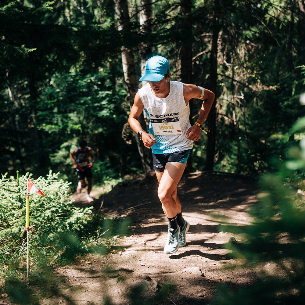 Marcos racing with SCARPA Spin Race